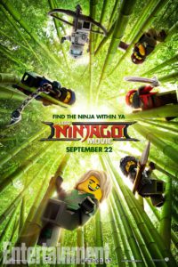 Officiele LEGO ninjago film poster