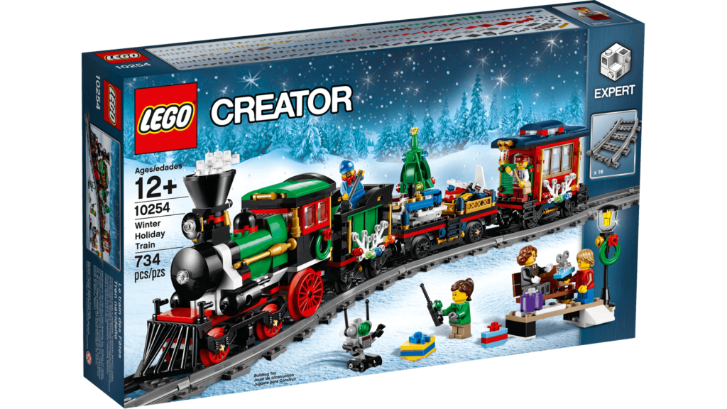 LEGO Creator wintervakantietrein