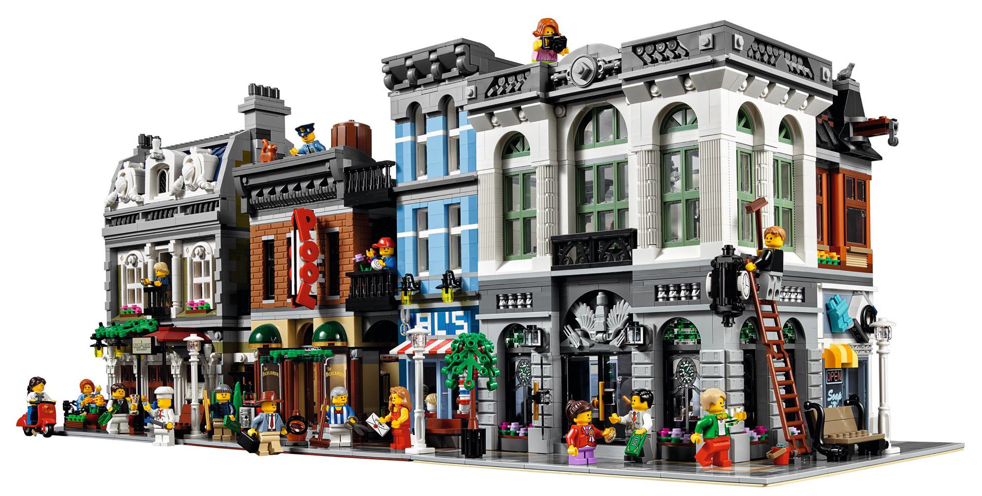Winderig oosters Aja Palace Cinema | LEGO Modulaire gebouwen - Veel Bouwplezier!