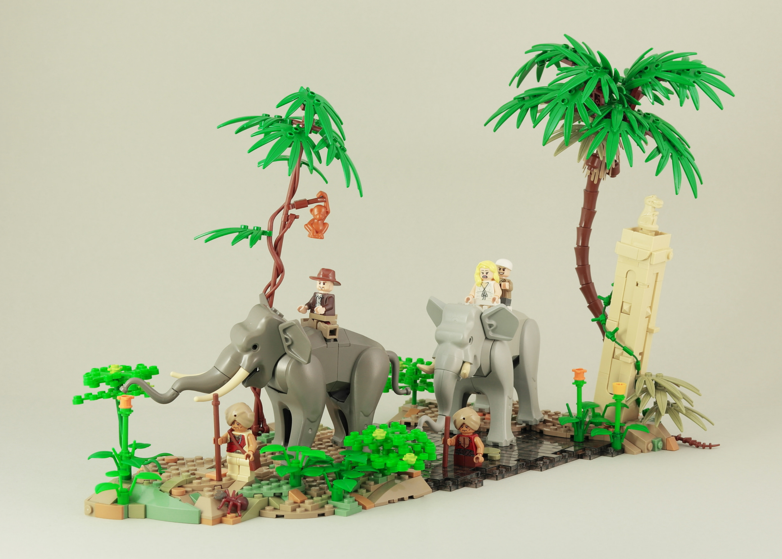 LEGO Olifanten MOC 3 - veel bouwplezier