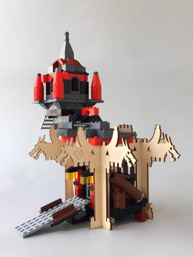 brikkon ninja tempel