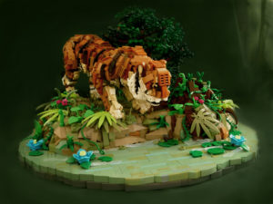 LEGO Tijger MOC Simon NH - Veel Bouwplezier