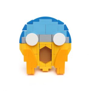 Brick-moji - Face screaming in fear