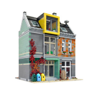 achterzijde LEGO Fietsenwinkel
