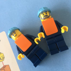 LEGO Maersk Trein minifiguren