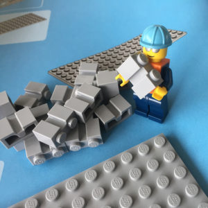 LEGO Maersk Trein minifiguur brick