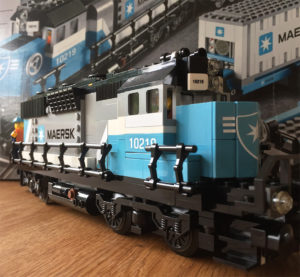 LEGO Maersk Trein uitgelicht