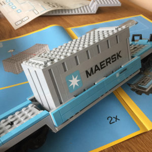 LEGO Maersk Trein wagon
