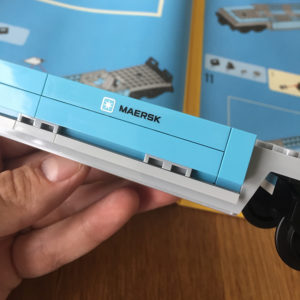 LEGO Maersk Trein wagon sticker