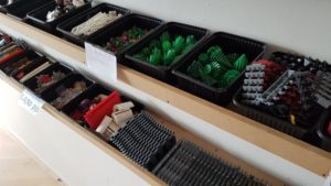 LEGO scheppen Hardinxveld Bomen Planten Rails