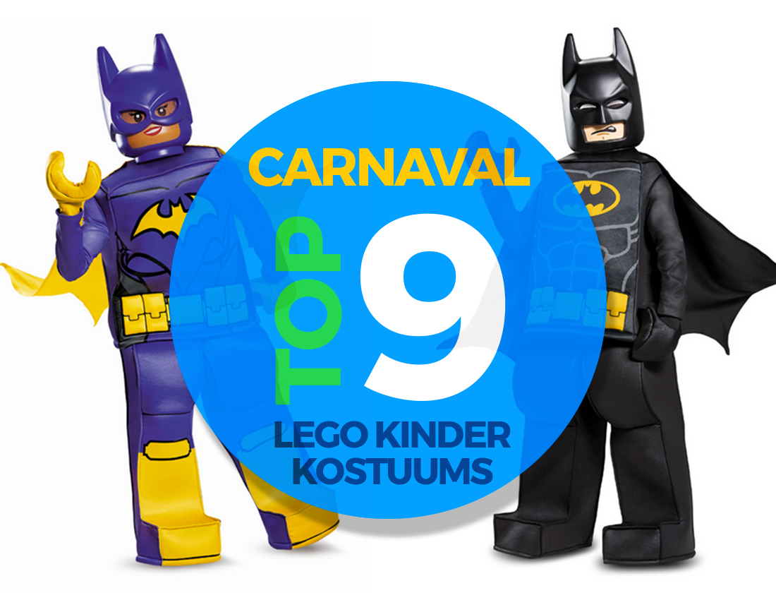 Wonderlijk De 9 leukste LEGO kinder kostuums voor carnaval | Veel Bouwplezier! LQ-34