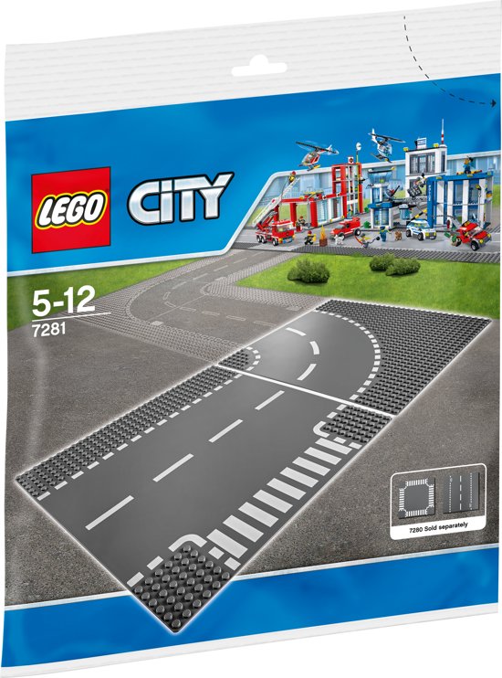 LEGO bouwplaat bocht