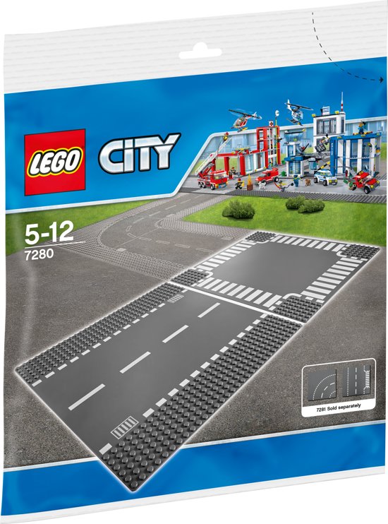 LEGO bouwplaat recht