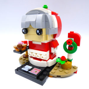 Review LEGO Brickheadz 40274 Kerstvrouw