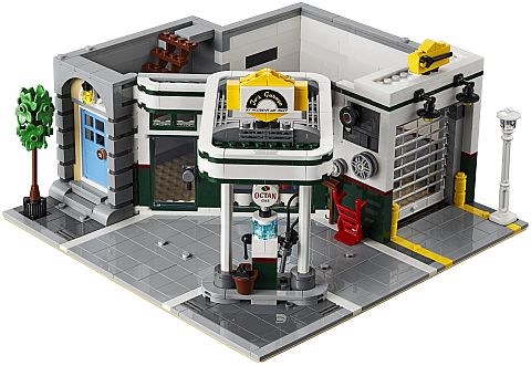 LEGO modular garage