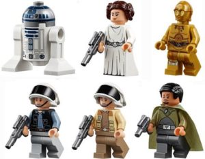 LEGO Star Wars Tantive IV minifiguren